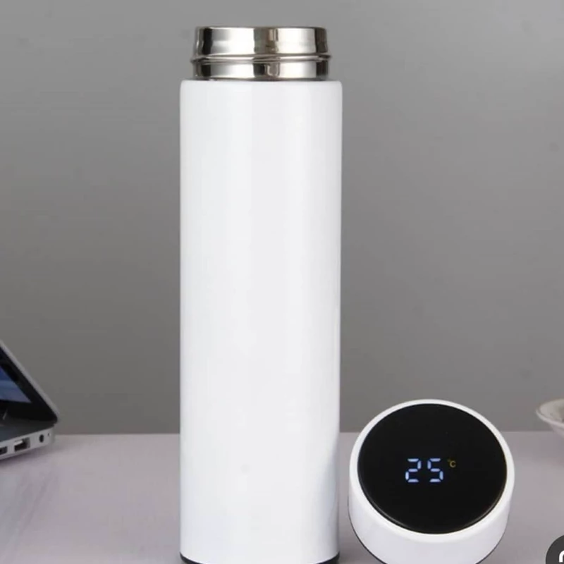 فلاسک هوشمند دماسنج دار ظرفیت 0.5 لیتری